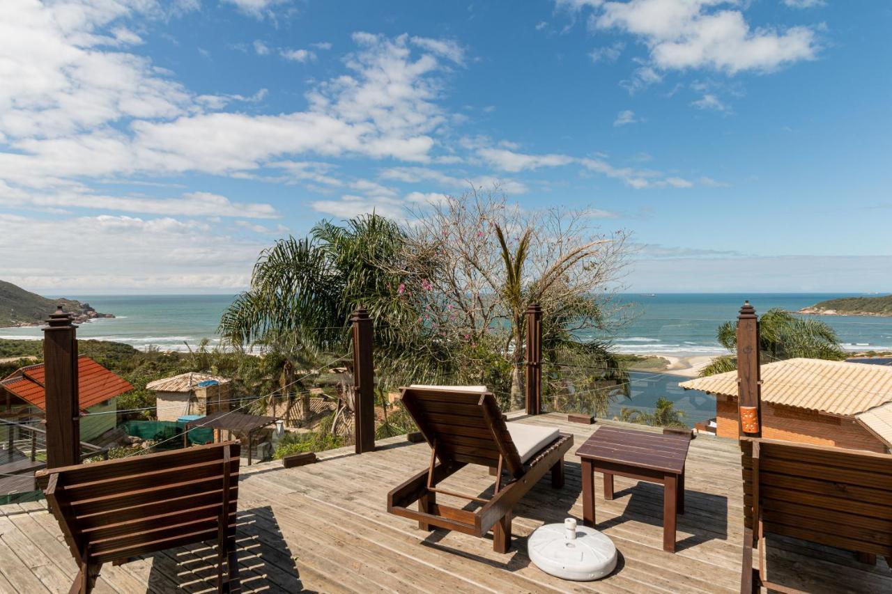 Pousada Descanso Do Rei - Vista Para O Mar & Melhor Localizacao Da Praia Do Rosa Bagian luar foto